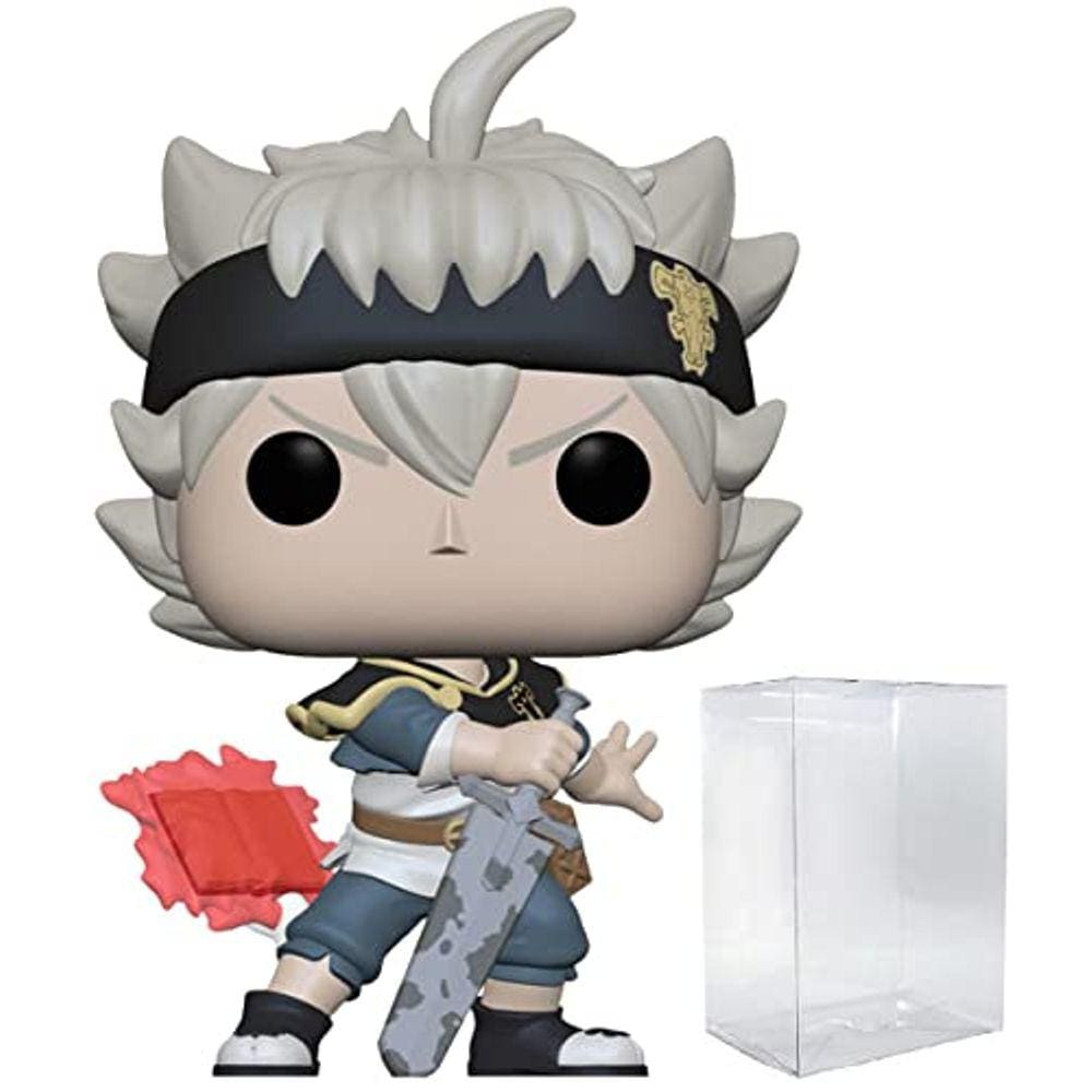 Figura de trevo preto Asta Funko Pop, multicolorida, 9,5 cm