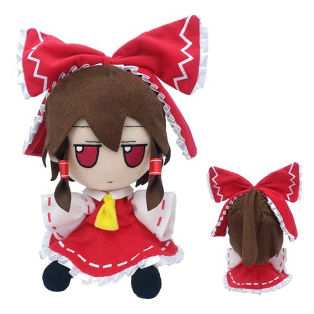 Brinquedo de pelúcia Touhou Reimu, presente de boneca de pelúcia Kawaii