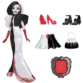 Boneca Cruella De Vil, moda, acessórios, roupas. Mais de 5 anos