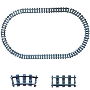 Train Tracks, grandes marcas, Building Block Toy -24X