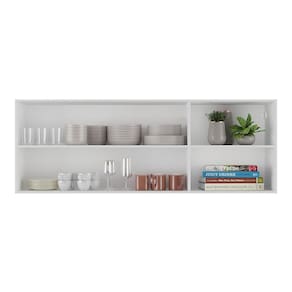 Armário De Cozinha Aéreo 150cm Gw Mp3741 Branco