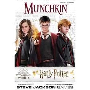 Jogo de tabuleiro Harry Potter Munchkin | Presente oficialmente licenciado