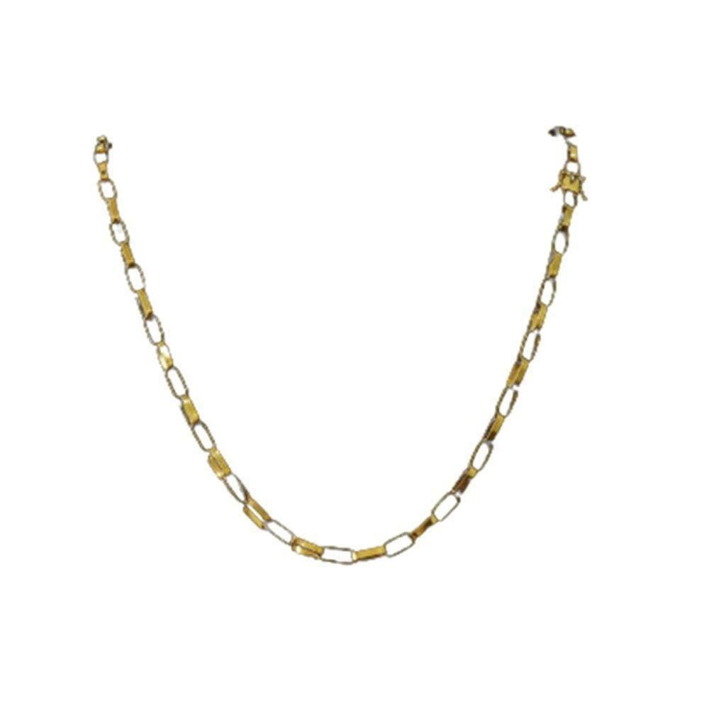 Cordão Corrente Tijolinho 6mm Corrente Top