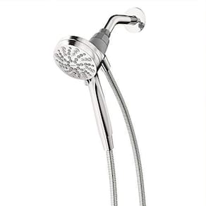 Cabeça de chuveiro portátil Magnetix, 8,9 cm, 6G, cromada
