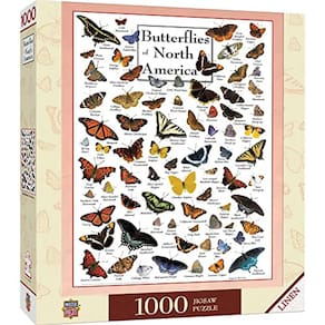 Quebra-cabeça Boletas da América do Norte - 49x68cm