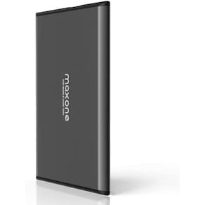 HDD portátil Maxone 320GB Slim USB 3.0 para PC, Mac, laptop - cinza