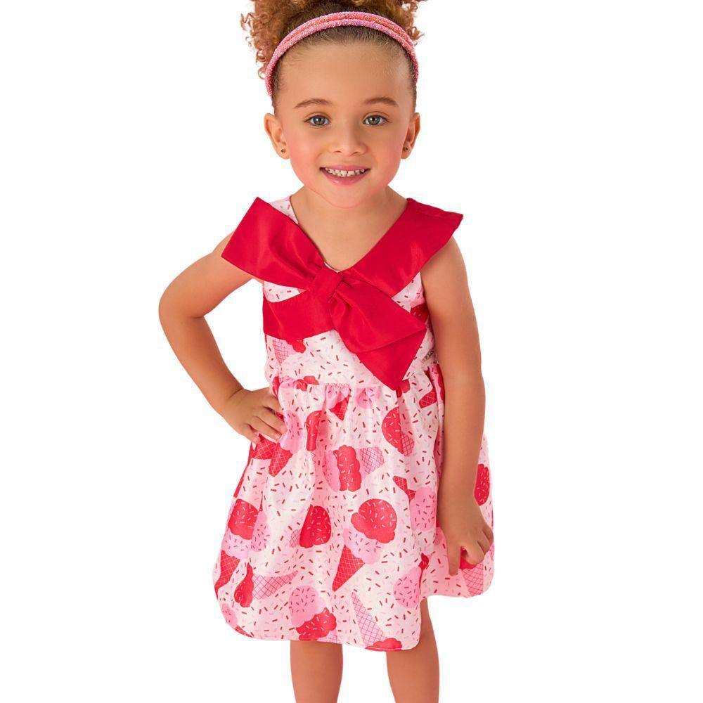 Vestido Sorvete Happy Time Verão Mon Sucre 156