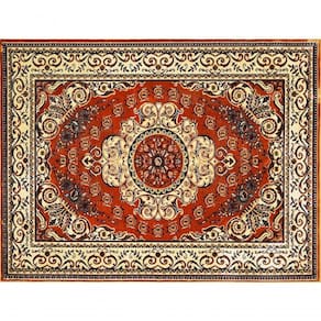 Tapete Veludo 2.00m X 2.50m Marbella Classico Kerman-3 Rayza