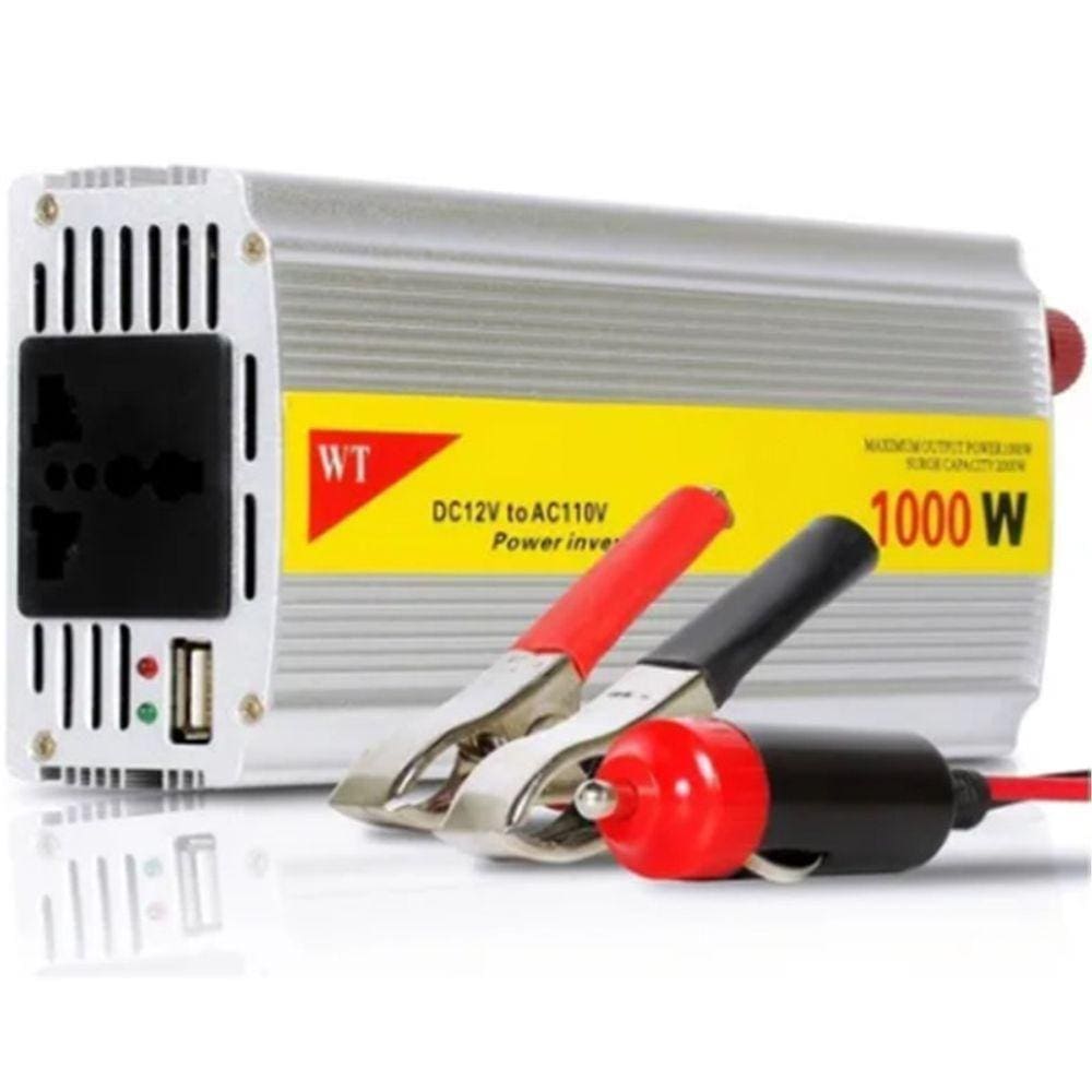 Conversor Inversor 1000w 12v Para 110 Inversor De Tensão