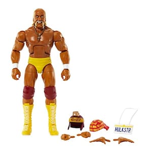 Boneco de ação Hulk Hogan, presente posável de 6 polegadas (maiores de 8 anos)