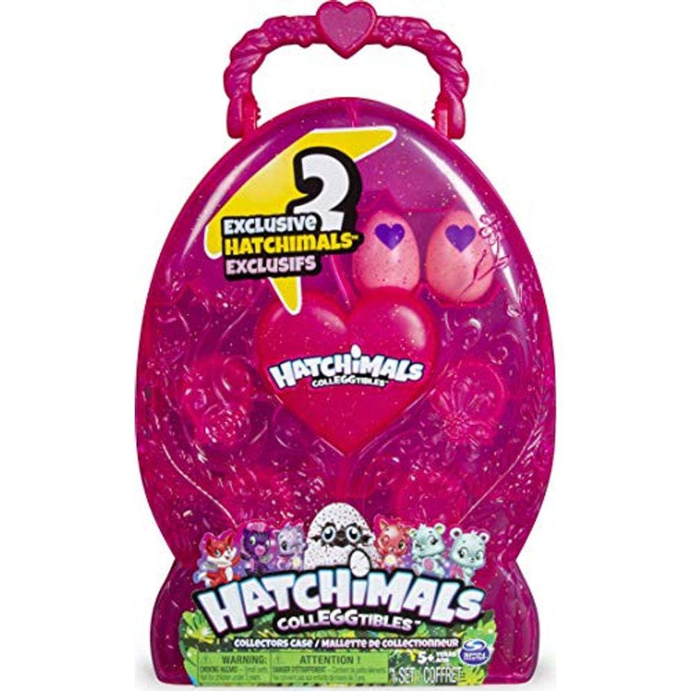 Estojo de colecionador ColleggTibles + 2 Hatchimals exclusivos