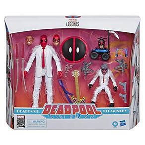 Figuras de ação de Deadpool e Hit-Monkey do 80º aniversário da Marvel