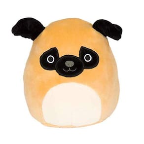Pelúcia Ultrasoft Pug de 20 cm, multicolorida