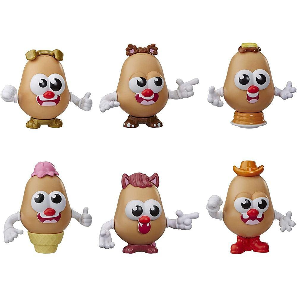 Figuras de cabeça de batata
