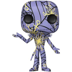 Série artística Disney Jack Skellington com estojo