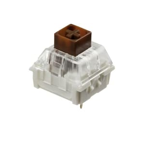 Interruptores de teclas para teclados de jogos | Placa montada (caixa marrom, 65 unidades)
