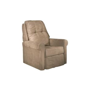 Poltrona Reclinável P/ Sala Mh1216 Slim Two Way Suede Bege - Herval