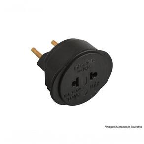Adaptador Univ 3X1 Preto 037835 Blister C/10Pcs