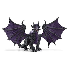 Figura de Eldrador Shadow Dragon, asas móveis, maiores de 7 anos