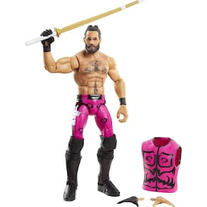 Boneco de ação Seth Rollins Elite, presente posável de 15 cm para maiores de 8 anos