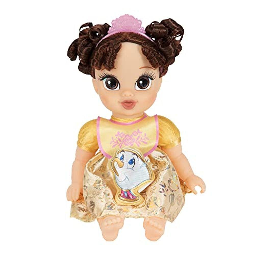 Boneca Belle Baby Deluxe com tiara e acessórios