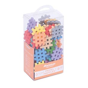Waffle Blocks Mini - Brinquedo de construção - Blocos de pastel (70)