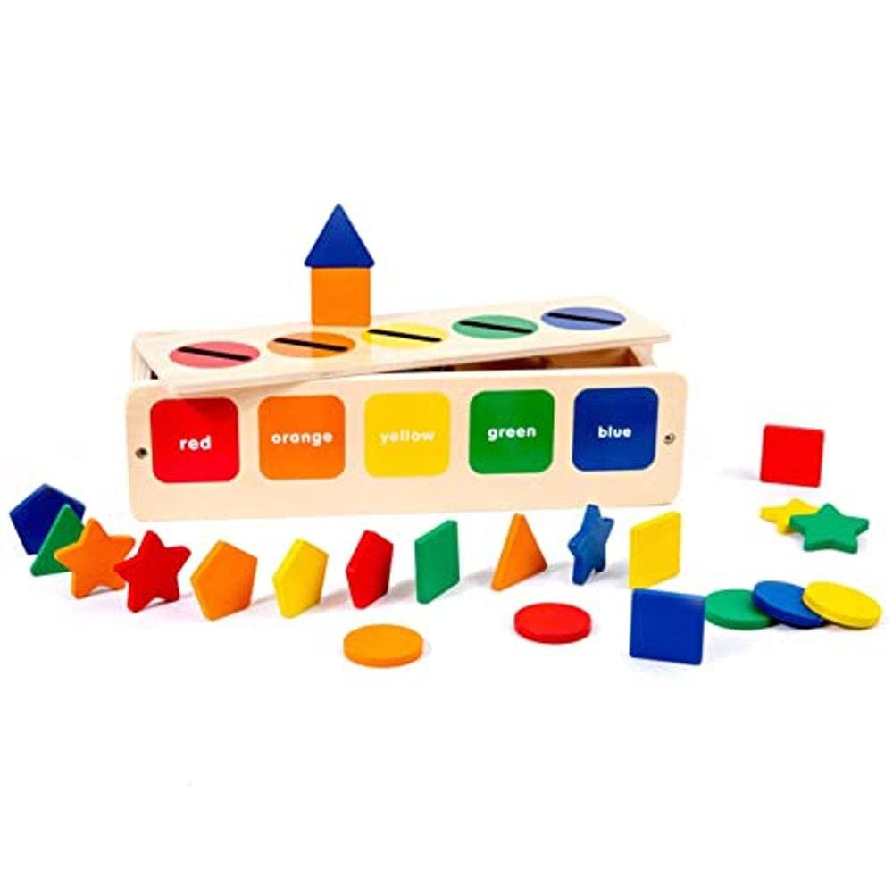Brinquedos de classificação de formas Montessori, de 1 a 3 anos, educacionais, habilidades motoras