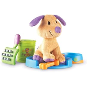 Conjunto de brinquedos New Sprouts Puppy Care, 6 peças, para maiores de 2 anos