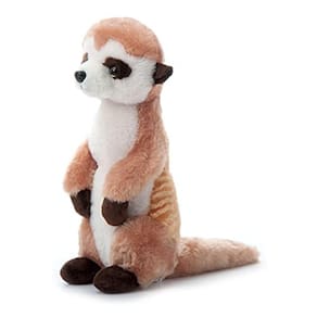 Bicho de pelúcia suricata, presente de zoológico, brinquedo de pelúcia de 30 cm