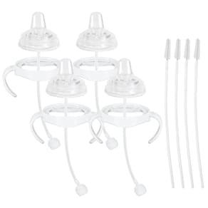 Kit de conversão de bico macio, Avent l, alças de garrafa, canudo pesado — pacote com 4