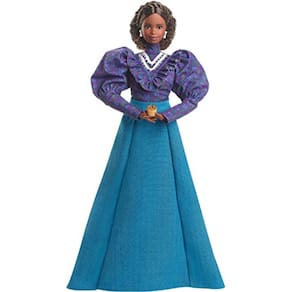 Boneca Walker Barbie, mulheres inspiradoras, acessórios, suporte