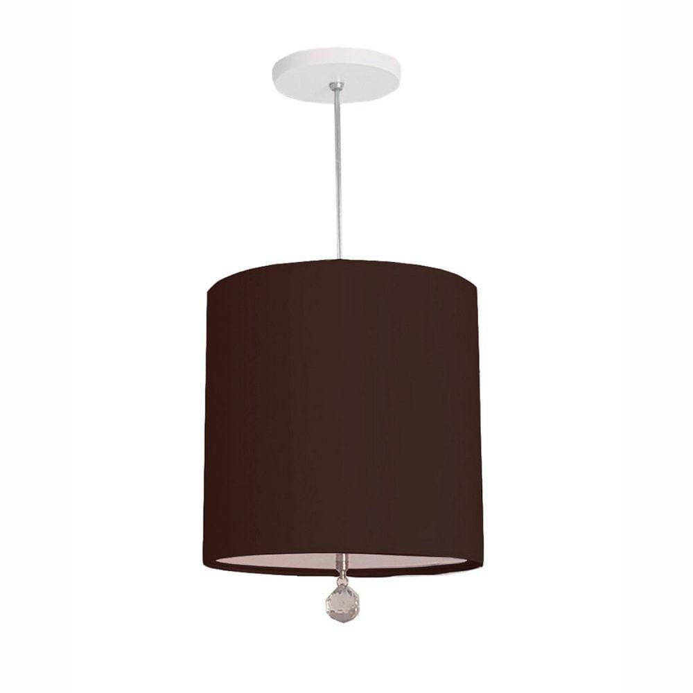 Luminária Pendente 1 Foco 15w Faixa Dupla 4958 Tom Luz Iluminação Preto