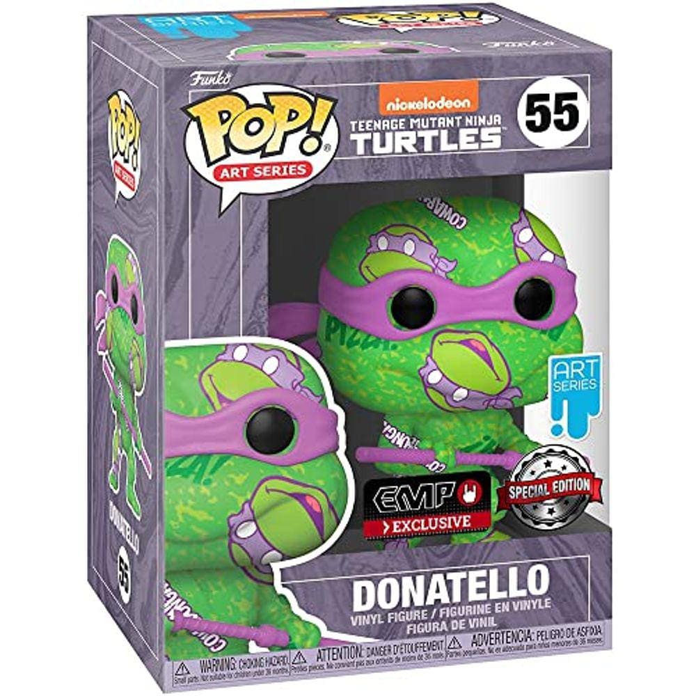 TMNT Donatello Funko Pop! Figura + Protetor - Exclusivo