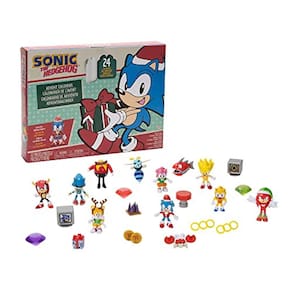 Calendário Sonic Advent: 24 surpresas com bonecos de ação colecionáveis de 2,5 polegadas