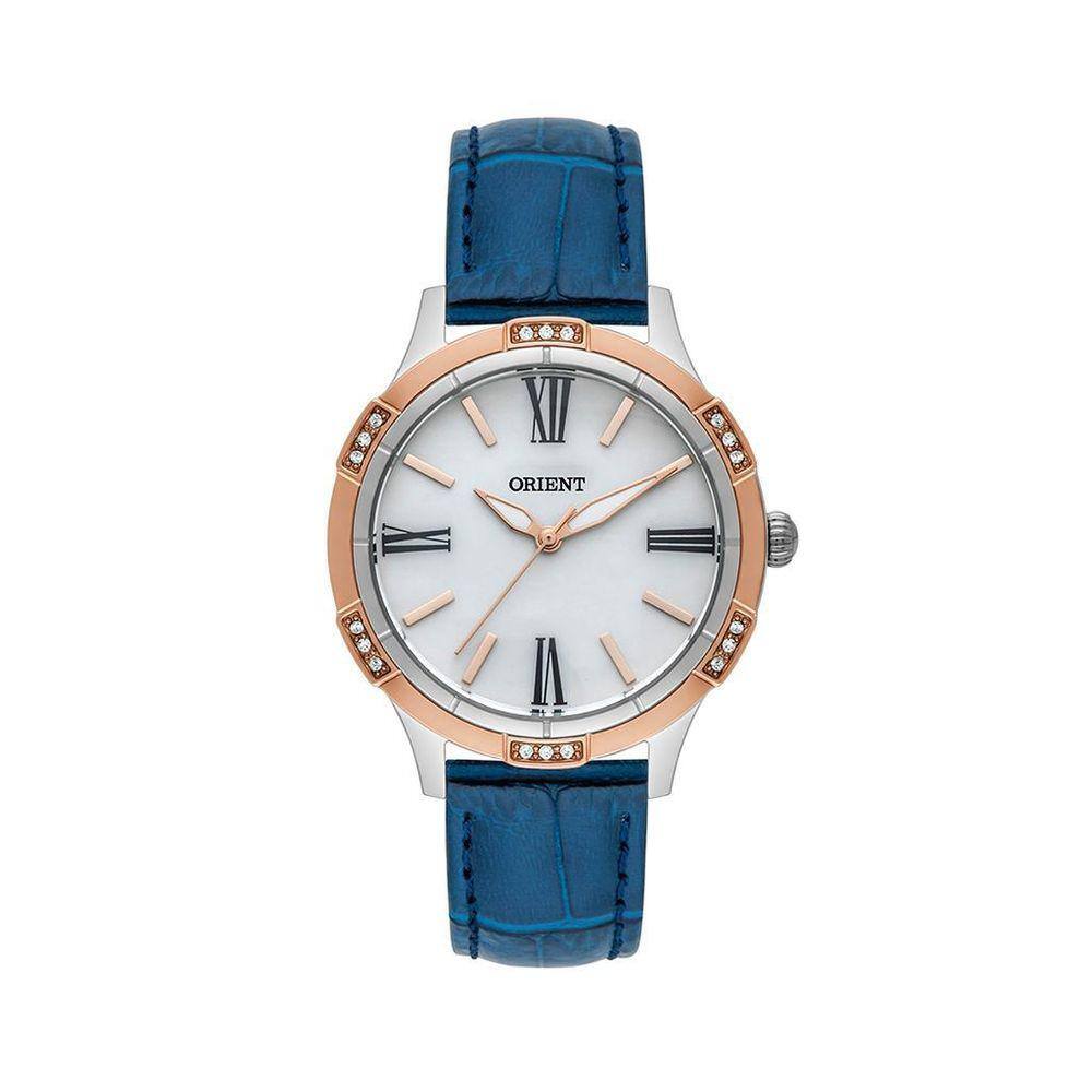 Relógio Feminino Aço Madrepérola 34,5mm Quartz 5ATM