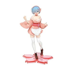 Figura preciosa Re: Zero Rem - Versão Sakura
