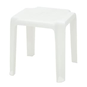 Mesa De Apoio Tramontina Pituba Basic Em Polipropileno Branco Tramontina