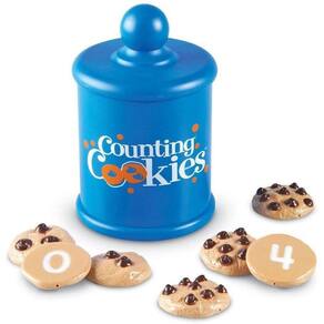 Biscoitos Smart Counting, conjunto de contagem, 13 peças, mais de 2 anos, multicoloridos