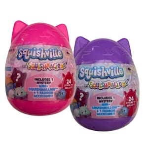 Mini peluches Squishville Mystery (pacote com 2)