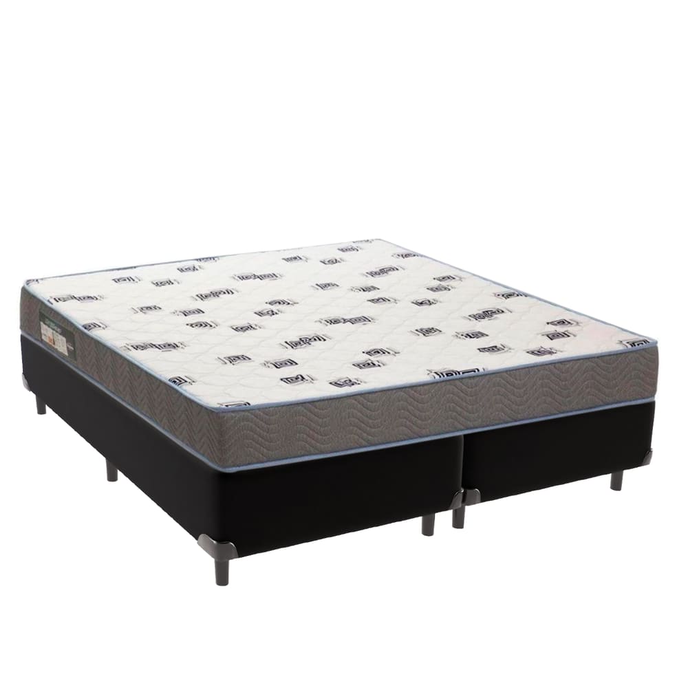 Cama Box Queen Ortobom D33 Light Bege