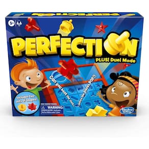Jogo Perfection, duelo para 2 jogadores, Popping Shapes para maiores de 5 anos (Amazon)