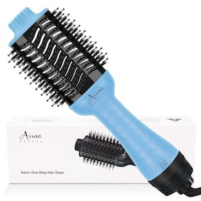 Escova de secador de cabelo Aima 4 em 1 - azul