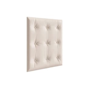 Multiuso De Quarto Bebê Kit Capitonê Courano P- Berço Retrô Bege - Peroba