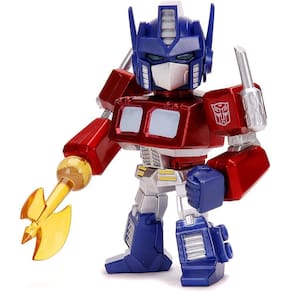 Figura fundida sob pressão Transformers Optimus Prime Light-Up de 10 cm