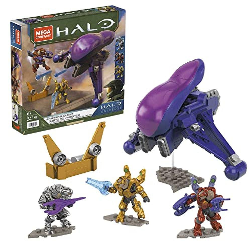 Conjunto de construção Halo Arbiter`s Quest Banshee Vehicle Infinity, brinquedo para meninos