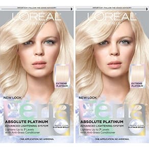 Feria Hair Color, pacote com 2 unidades Extreme Platinum