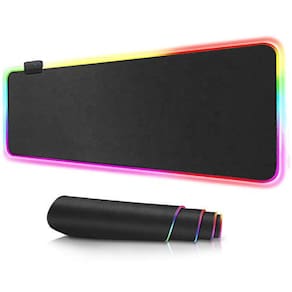 Mouse pad RGB Gaming 80x30cm LED antiderrapante