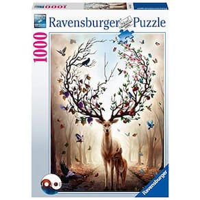 Quebra-cabeça Fantasy Magical Deer, 1000 peças, para maiores de 12 anos