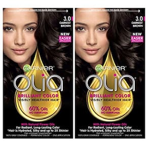 Cor de cabelo Olia, marrom mais escuro, 2x75ml