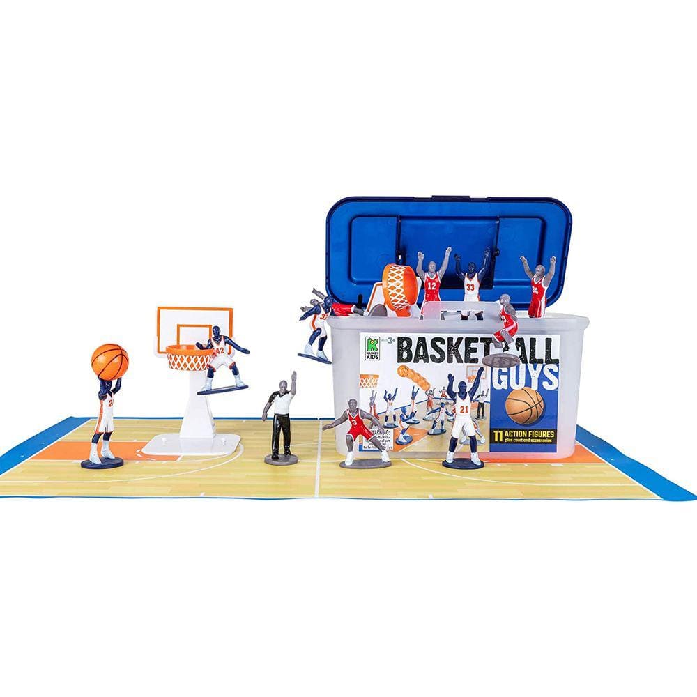 Conjunto Basketball Guys — Inspira a imaginação — 2 equipes completas — A partir de 3 anos
